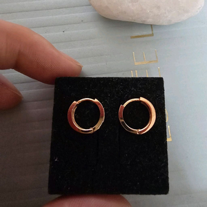 18k핑골드 데일리 귀걸이