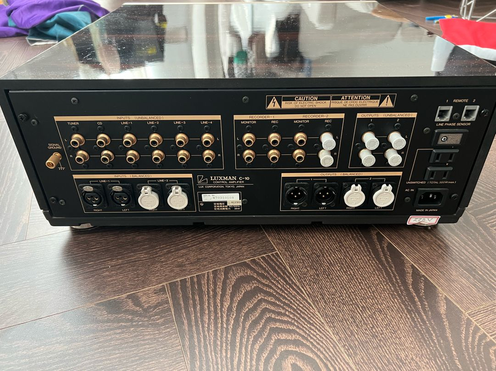 럭스만c-10 프리앰프--2