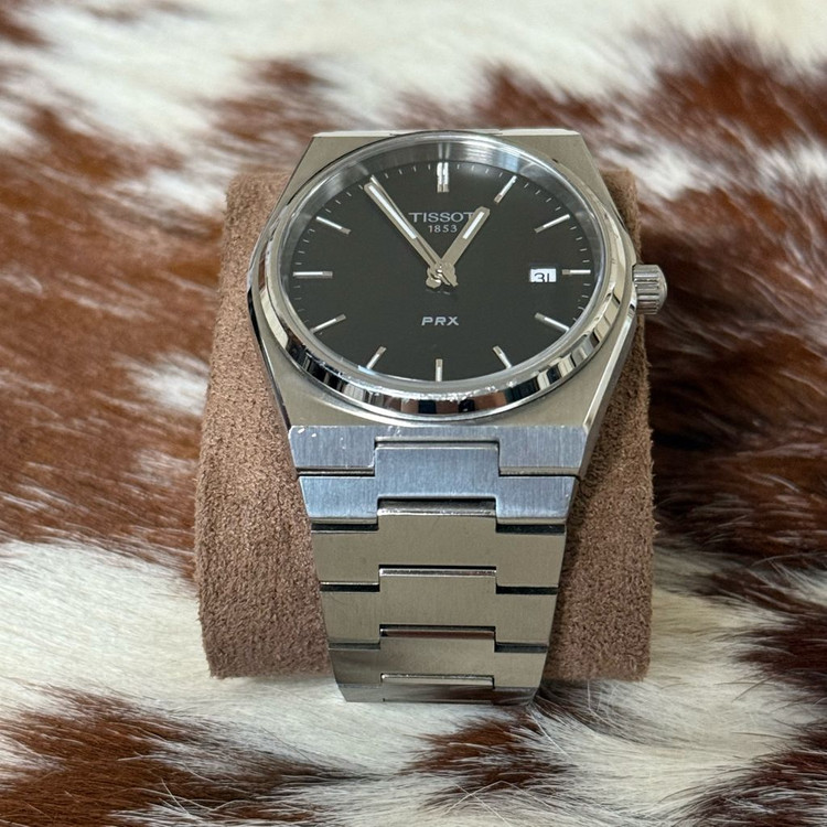 티쏘 40mm prx 검판 시계 단품 판매합니다.--3