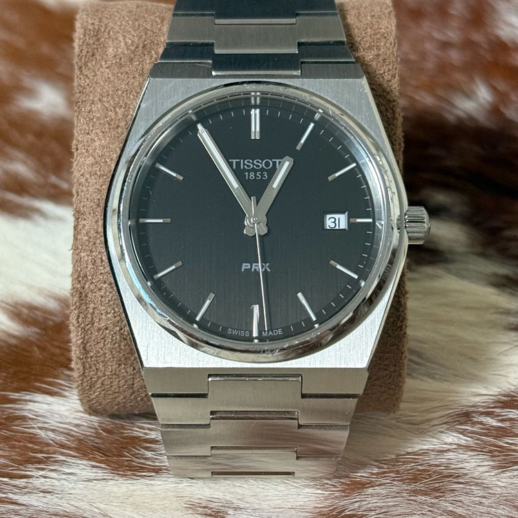 티쏘 40mm prx 검판 시계 단품 판매합니다.--4