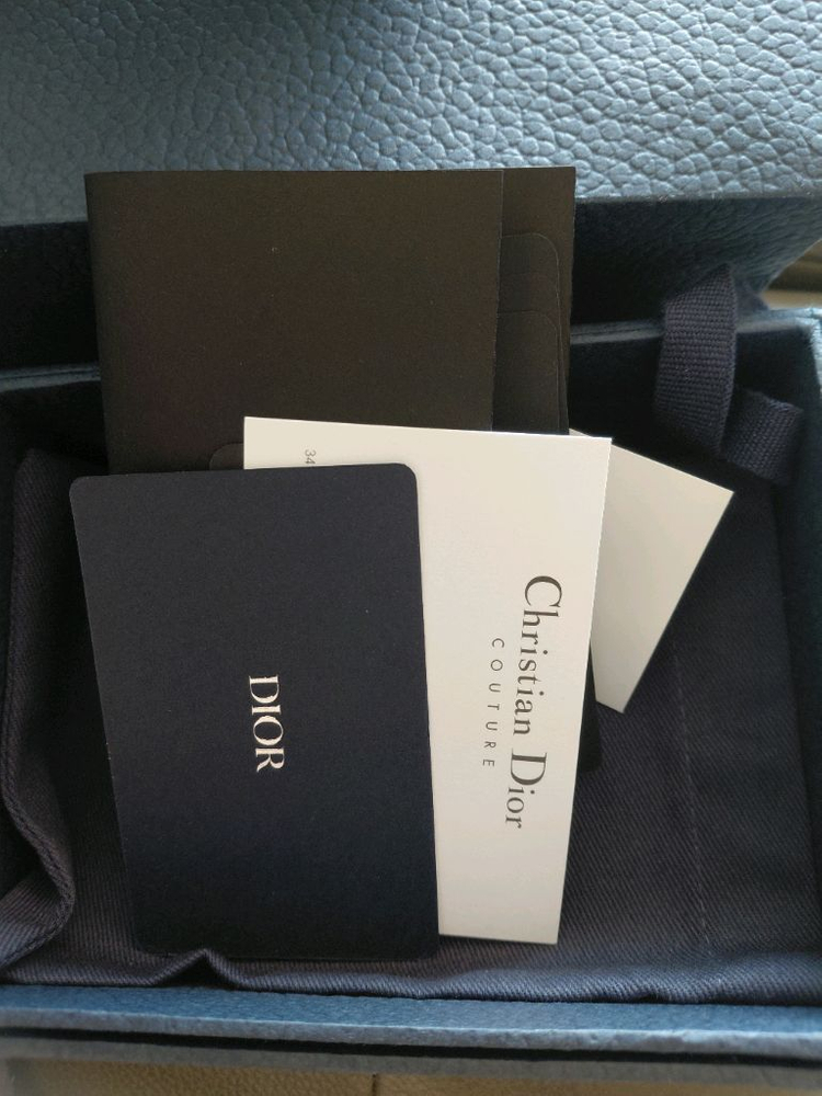 [백화점판/풀박스] 디올 오블리크 자카드 카드지갑 이미지