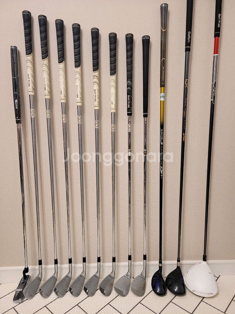 + 투어스테이지 + 남성용 골프채 풀세트--4