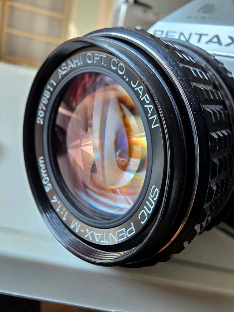 아사히펜탁스 ME 필름카메라 + 50mm 1.4 렌즈 세트--6