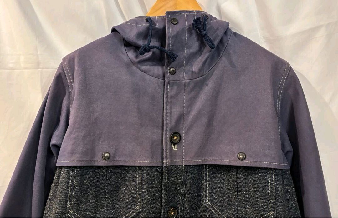 [L] 콜림보 캔버스백 더블매키노 헌팅자켓--1