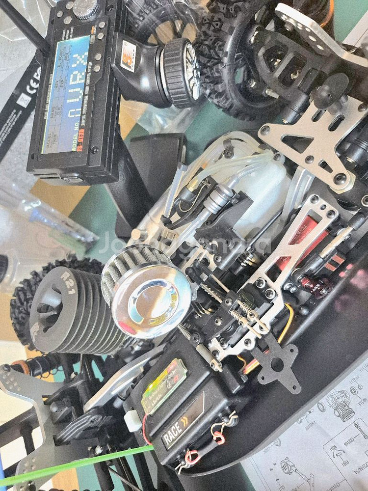 *각종교신가능*1/8니트로4WD엔진RC카(튜닝UP버전)VRX-2알씨카*풀패키지셋~바람에언덕에서--2