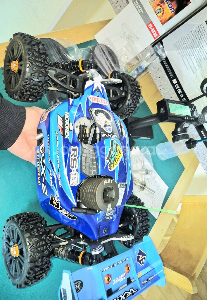 *각종교신가능*1/8니트로4WD엔진RC카(튜닝UP버전)VRX-2알씨카*풀패키지셋~바람에언덕에서--6