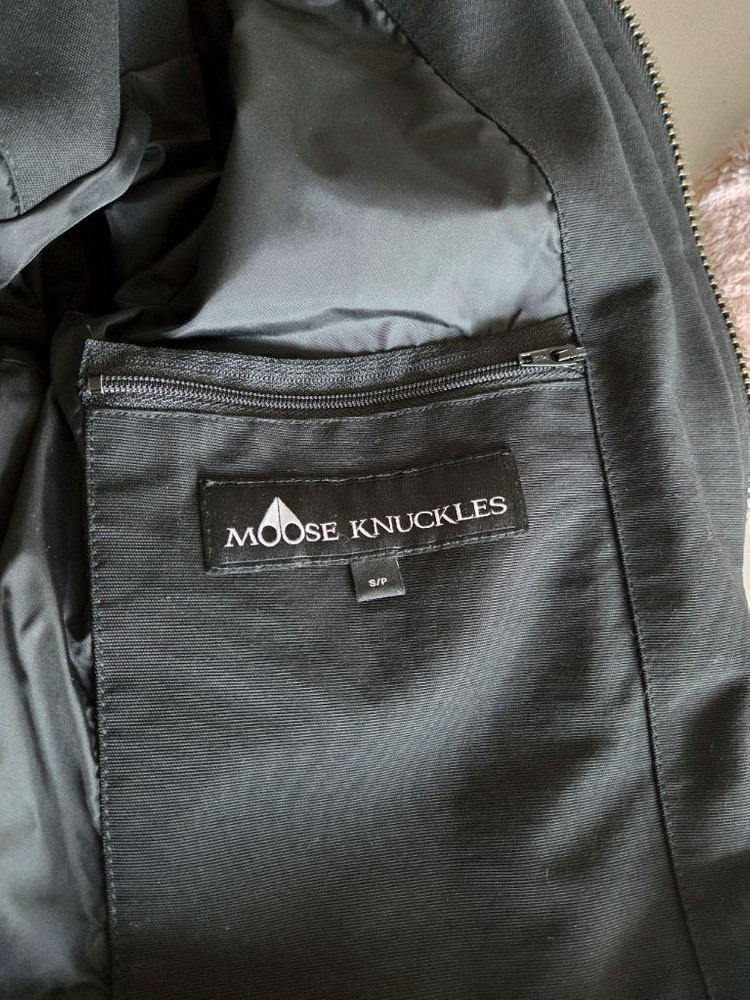 무스너클 쓰리쿼터 블랙 패딩 S/P--6