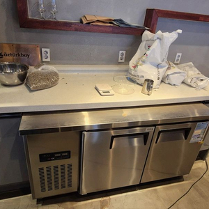 대전세종 우성테이블냉동냉장고 1500입니다 냉동1냉장1 이미지