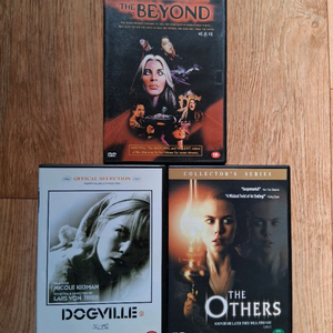 DVD 공포 .스릴러영화.3장일괄.상태 좋아요