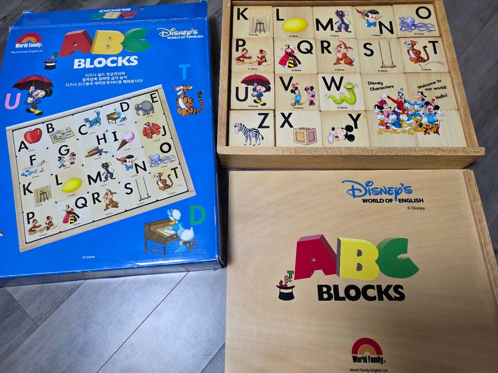 [미개봉다수] 월드패밀리 잉글리쉬 풀세트 구버전 + 한정판 굿즈--5