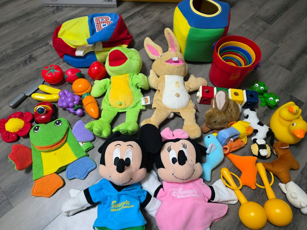 [미개봉다수] 월드패밀리 잉글리쉬 풀세트 구버전 + 한정판 굿즈--7