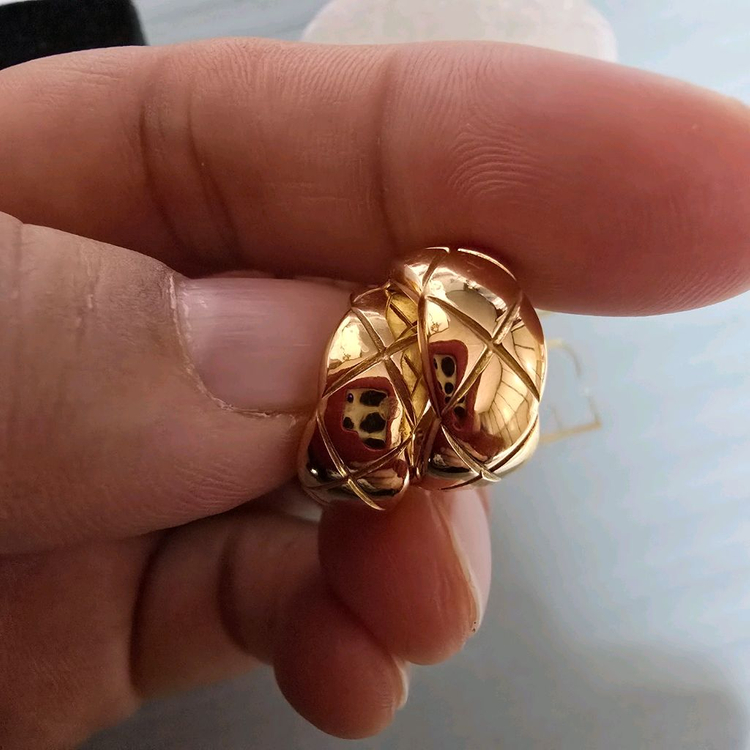 18k핑골드 데일리 귀걸이--5