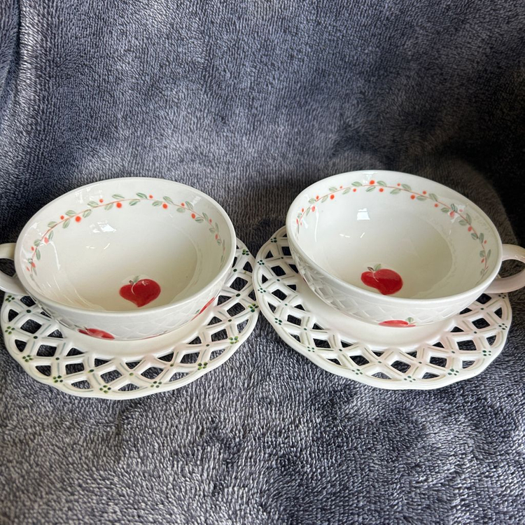 도자기 찻잔 커피잔 2조 팝니다--2