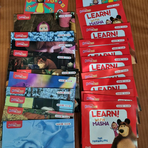 마샤앤더베어 마샤와 곰 영어 워크북 메타에듀 유아 학습지 일괄