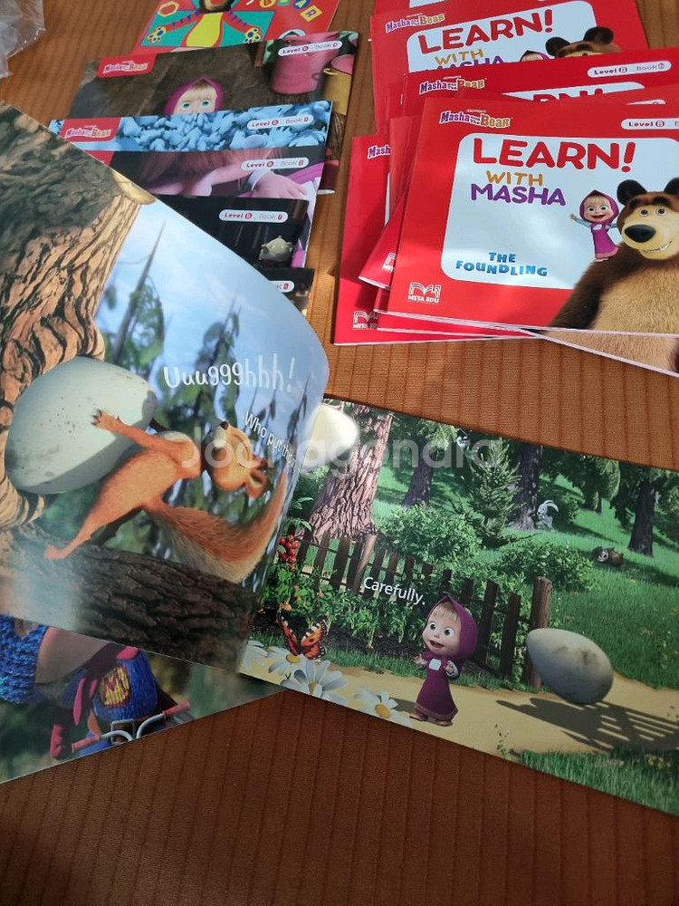 마샤앤더베어 마샤와 곰 영어 워크북 메타에듀 유아 학습지 일괄--5