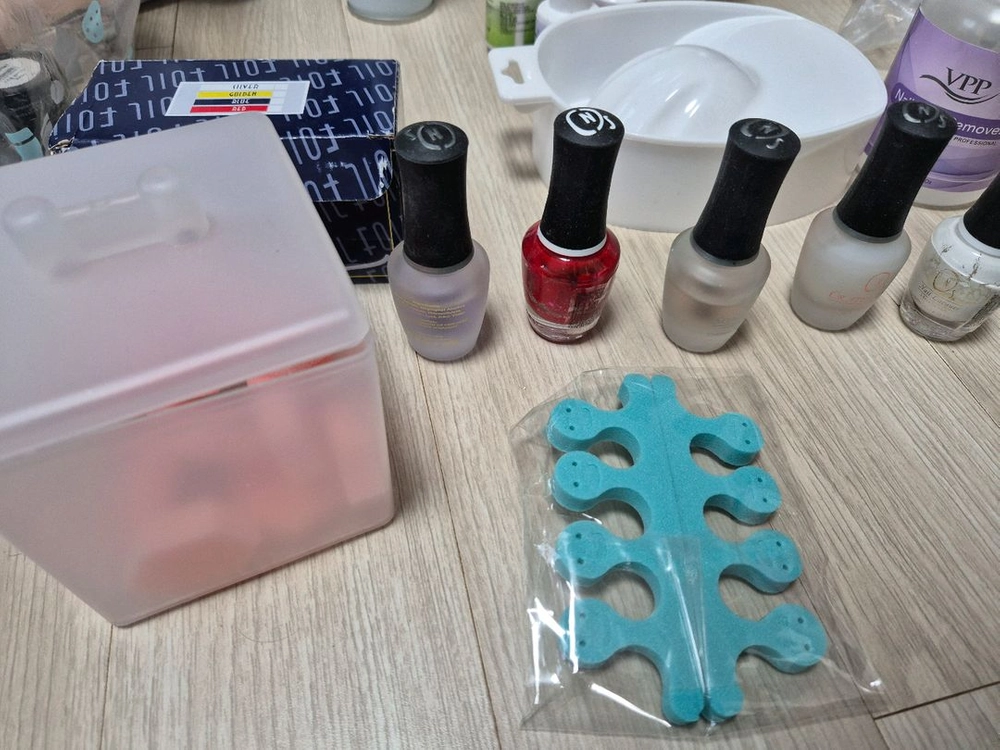 네일아트 국가고시 재료일괄 이미지