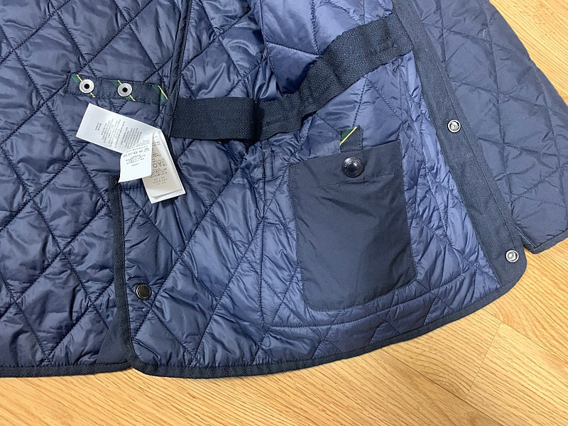 폴로 S 퀼팅 카코트 자켓 매장판--7