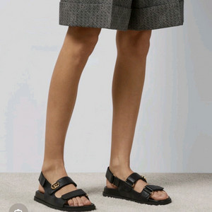 (새상품) 구찌 밸크로 샌들 35