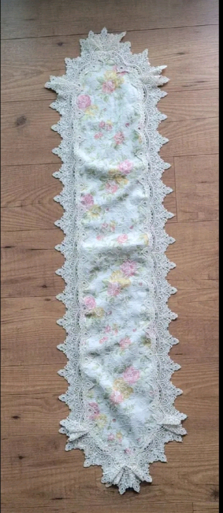 화사 온화한 식탁 러너 두 장 일괄--1