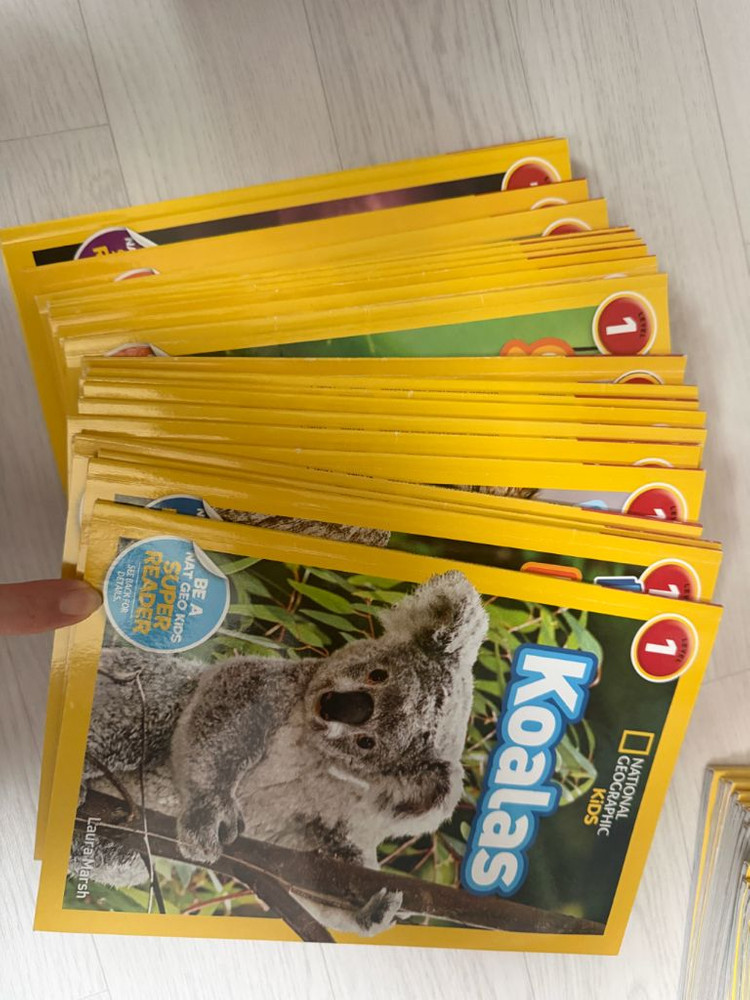 내셔널 지오그래픽 키즈 리더스 영어 원서 74권 세트--1