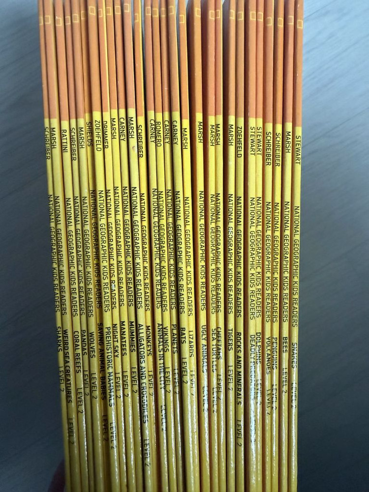 내셔널 지오그래픽 키즈 리더스 영어 원서 74권 세트--2