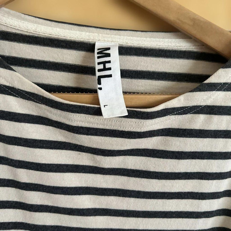 MHL / 스트라이프 긴팔티셔츠 / L--3