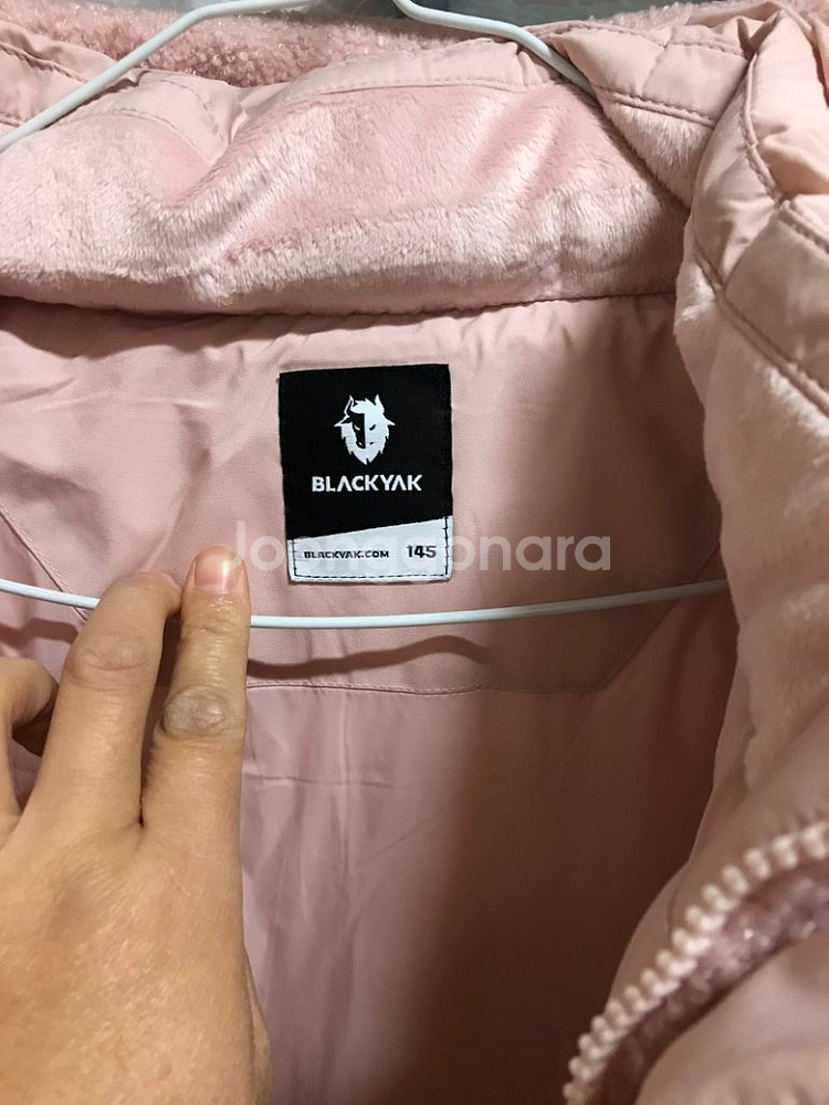 블랙야크 여아패딩 145 완전새상품--1