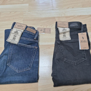 (택채 새제품)폴로 랄프로렌 여성 데님 흑청 청바지 스키니진