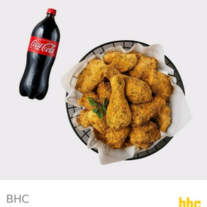 BHC치킨 뿌링클+콜라1.25L 판매합니다.