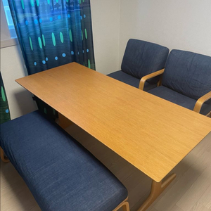 무인양품 다이닝 세트 1500*800