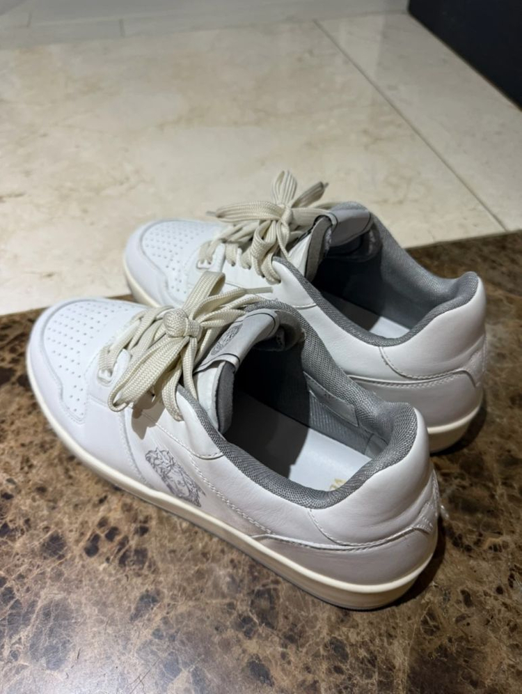 베르사체 레더 스니커즈 41(260)--3