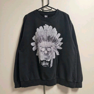 Made in USA 스투시 한정판 맨투맨 스웻셔츠 L(100)