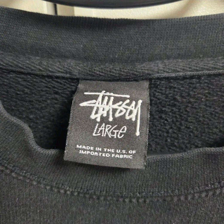 Made in USA 스투시 한정판 맨투맨 스웻셔츠 L(100)--2