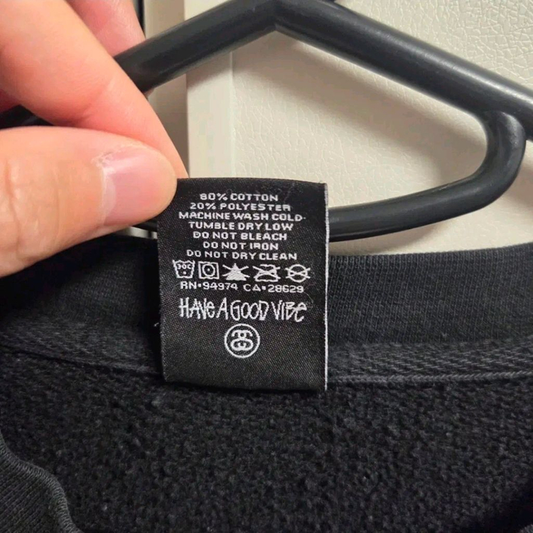 Made in USA 스투시 한정판 맨투맨 스웻셔츠 L(100)--3