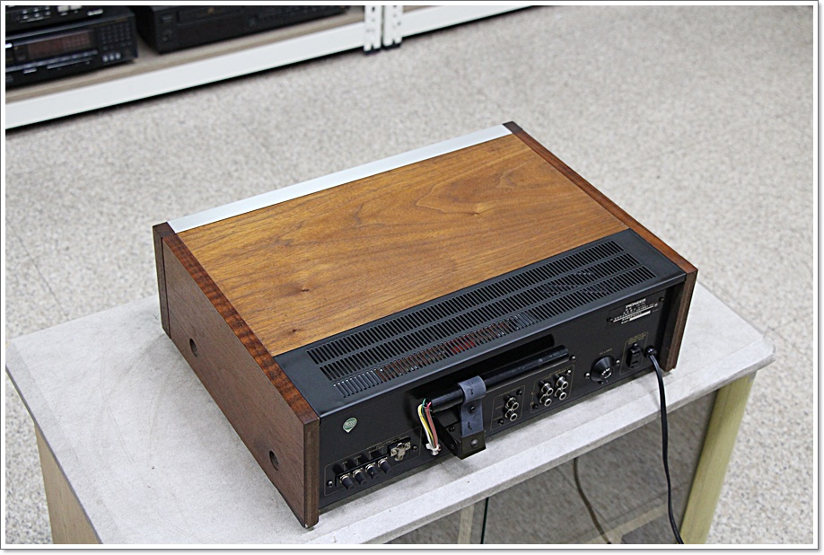 파이오니아(일본) A급 블루턴형 아날로그 튜너 TX-710(우드형) 이미지