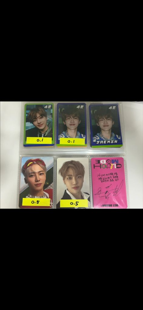 nct dream 엔시티드림 포토카드/ 포카 (에눌가능) 이미지