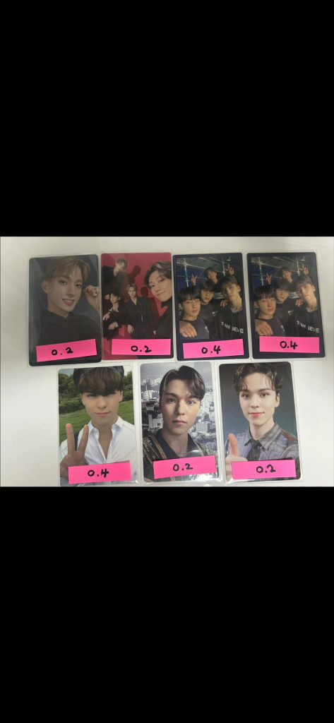 세븐틴 포토카드 포카 양도 (에눌가능) 이미지
