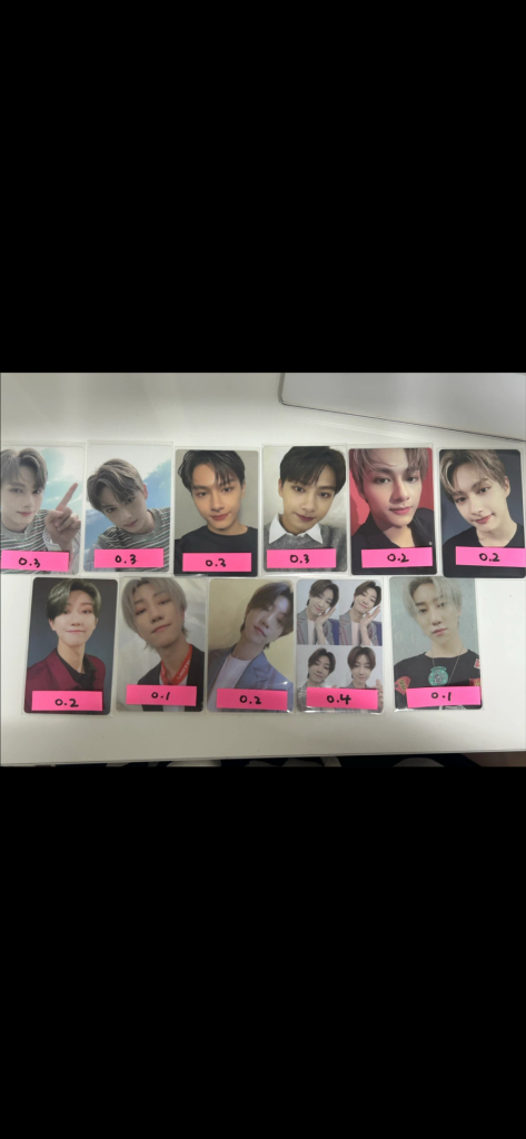 세븐틴 포토카드 포카 양도 (에눌가능) 이미지