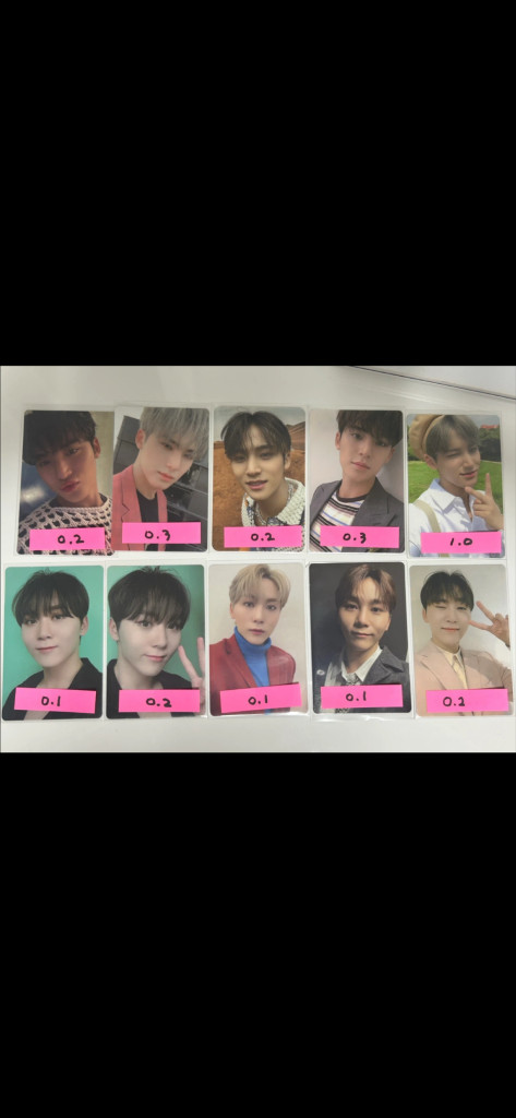 세븐틴 포토카드 포카 양도 (에눌가능) 이미지