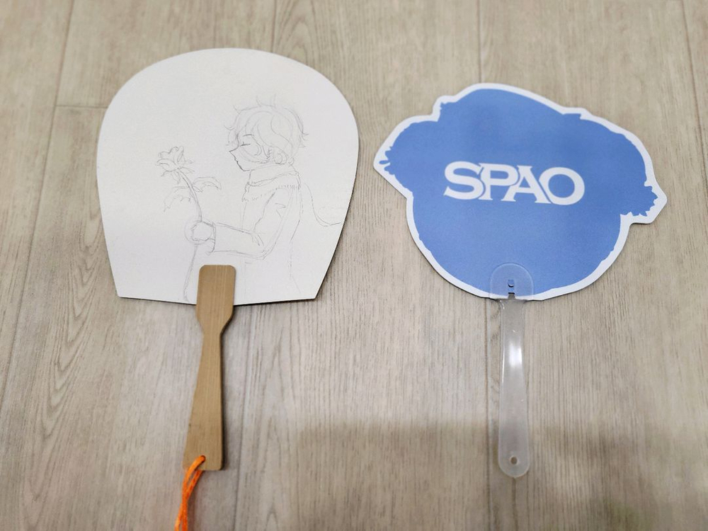 새상품>어린왕자 부채+ 스파오부채--1