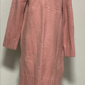 목폴라 니트 원피스 새상품