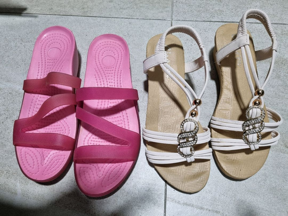 여성 신발 3켤레 일괄 235 이미지