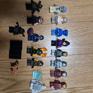 레고 마블 피규어15종 일괄 정품