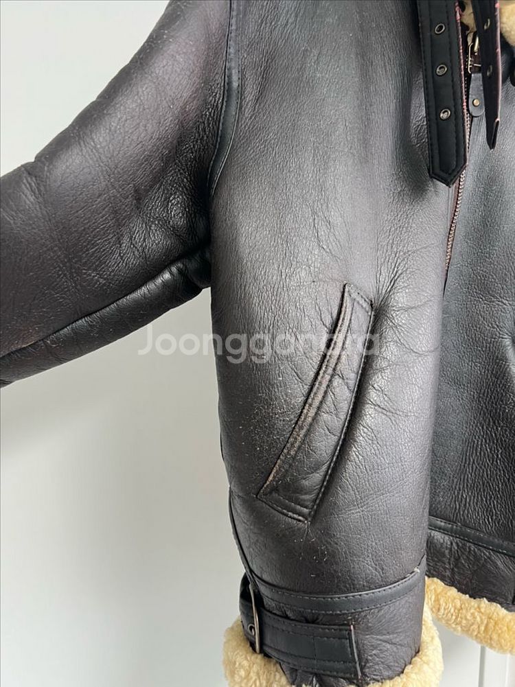 리얼 양가죽 무스탕 자켓--5