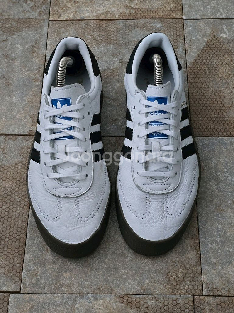 (245)아디다스 삼바로즈 검흰 스니커즈 운동화--1