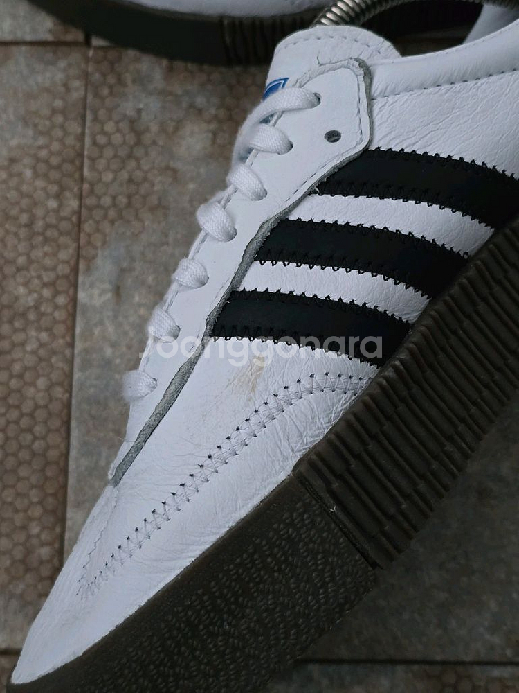 (245)아디다스 삼바로즈 검흰 스니커즈 운동화--5