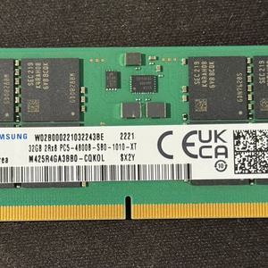 삼성 노트북 램 DDR5 4800 32GB