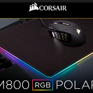 mm800 rgb 커세어 폴라리스 RGB 마우스패드, 끝판왕 마우스패드