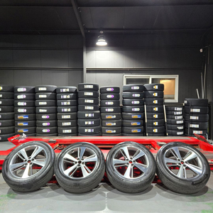 제네시스 GV80 20인치 휠타이어 세트 한대분 판매 합니다 이미지