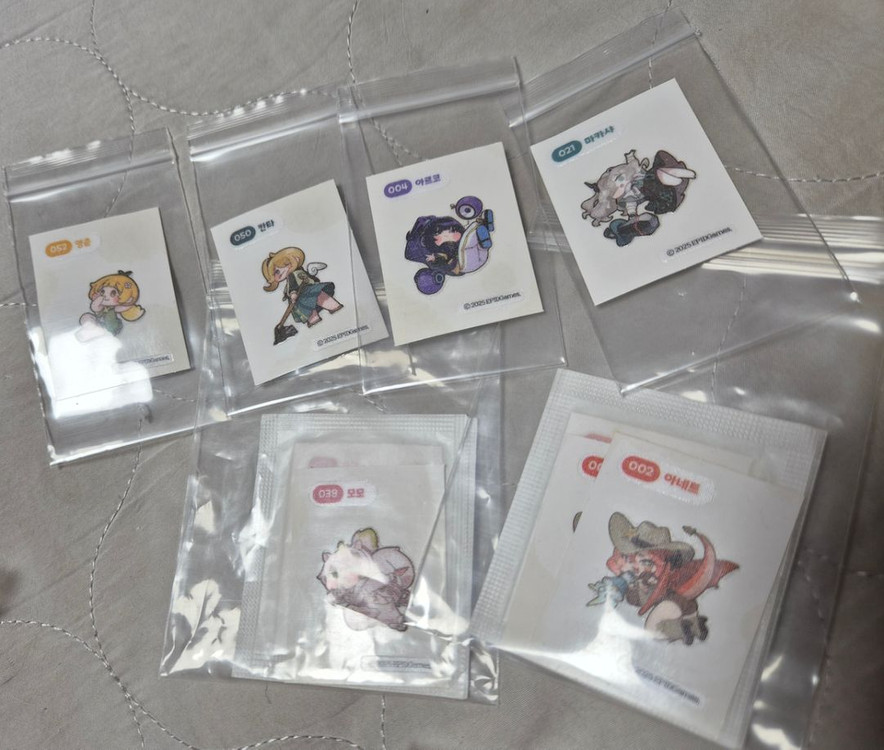 트릭컬 띠부씰 판매합니다(2.3/2000원)--1